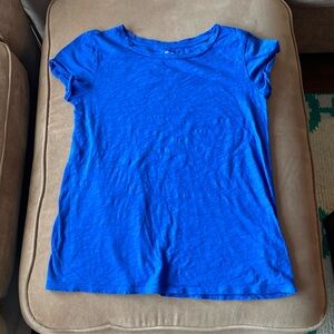 Loft crew neck royal blue T-shirt